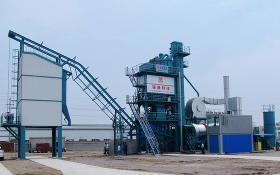 160t / H Asphalt Drum Mixing Plant Batch Type Road Construction Equipment