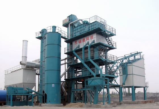 160t / H Asphalt Drum Mixing Plant Batch Type Road Construction Equipment