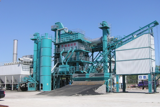 160t / H Asphalt Drum Mixing Plant Batch Type Road Construction Equipment