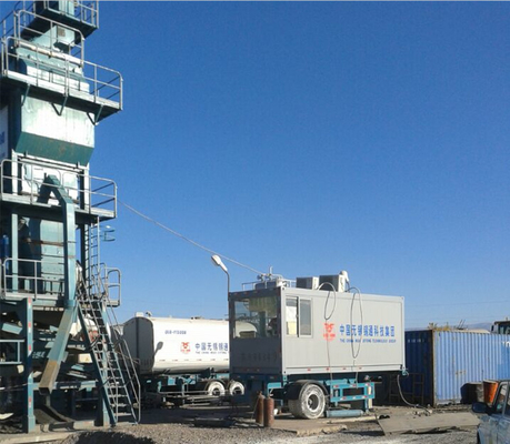 80 - 160T Mobile Asphalt Batch Mixing Plant Remote Diagnose Service
