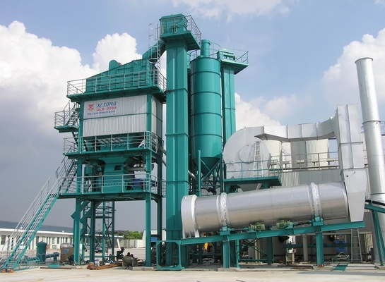 300T Dead Weight 680KW Asphalt Dry Batching Plant With 50T Butimen Tank