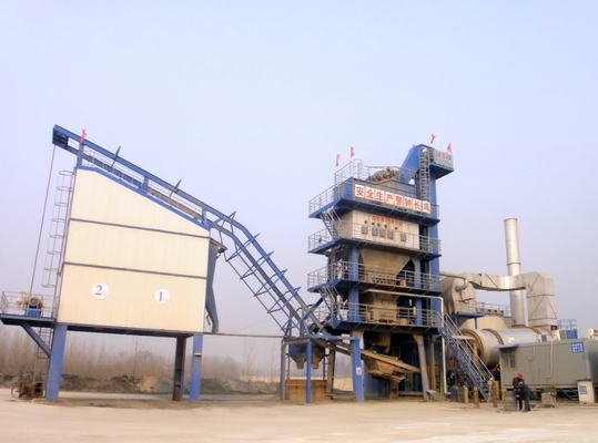 1.0Mpa Fuel Pump Variable Speed Converter Asphalt Mixer Plant With 1000000 Kcal Boiler
