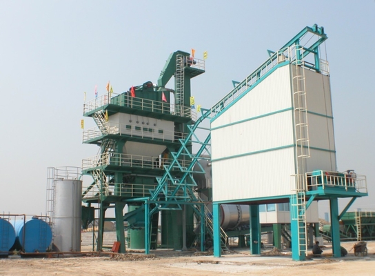 1.0Mpa Fuel Pump Variable Speed Converter Asphalt Mixer Plant With 1000000 Kcal Boiler