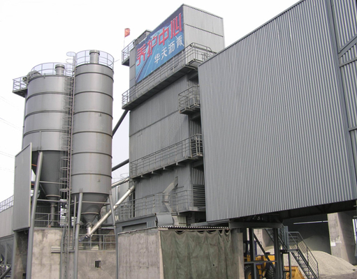 11KW Recycled Filler Screw Conveyor Asphalt Mixing Machine Station Galvanized Protection For Mixing Tower