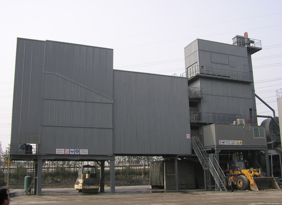 11KW Recycled Filler Screw Conveyor Asphalt Mixing Machine Station Galvanized Protection For Mixing Tower